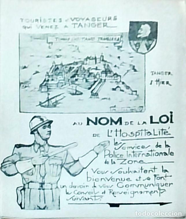 books: La semaine (semana) de Tanger. 27-5-1950 - 4-6-1950 / Touristes et vogayeurs qui venez a Tanger / W