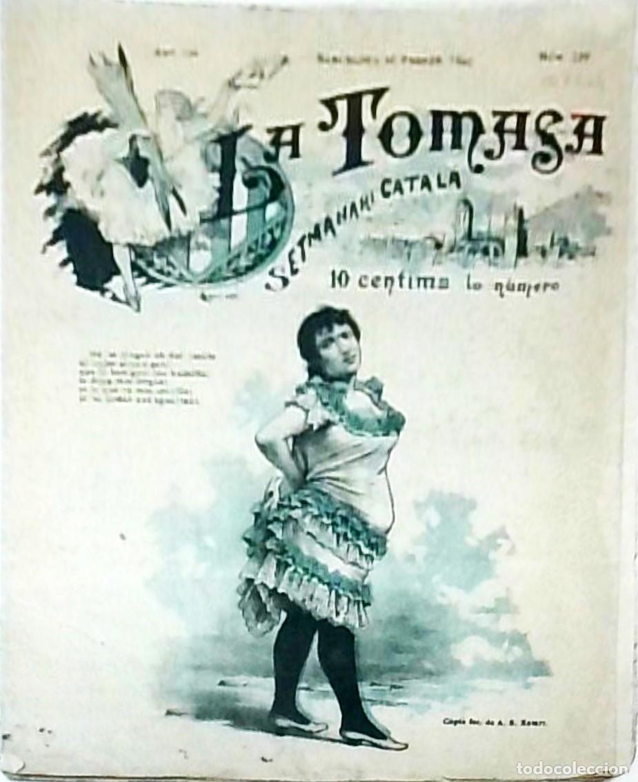 books: La Tomasa. Setmanari Catal&aacute;. Any VIII. Barcelona 28 Febrer 1895. N&uacute;m. 339 - :