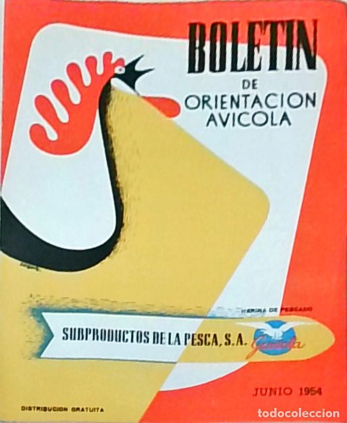 Libri di seconda mano: Bolet&iacute;n de Orientaci&oacute;n Av&iacute;cola de Subproductos de la Pesca S.A. N&ordm; 2. Junio 1954 - AA. VV.: