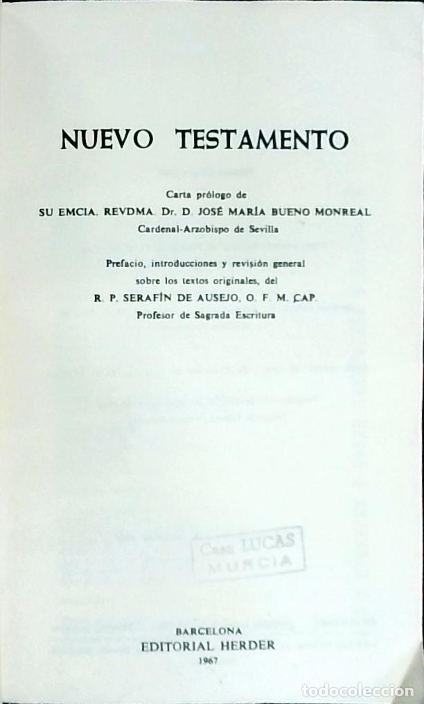 B&uuml;cher: Nuevo Testamento. Prefacio, introducciones y revisi&oacute;n general sobre los textos originales de&hellip; - Ause
