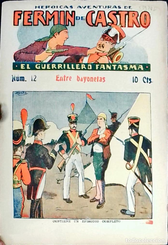 Libros: Her&oacute;icas Aventuras de Ferm&iacute;n de Castro n&ordm; 12: Entre bayonetas - Autores Varios: