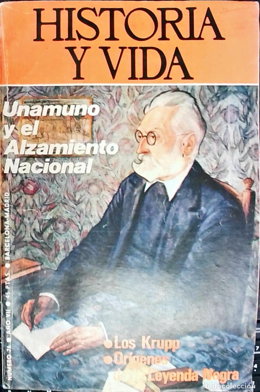 Libros: Unamuno y el Alzamiento Nacional. Los Krupo. Or&iacute;genes de la Leyenda Negra - Autores Varios: