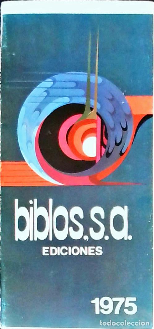 Libros: Biblio S. A. Ediciones - CAT&Aacute;LOGO: