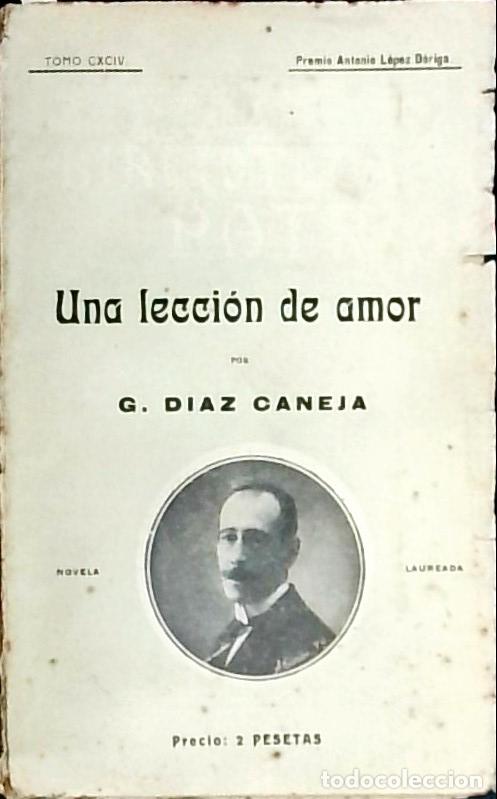 Libros: Una lecci&oacute;n de amor - Diaz Caneja, G.: - Foto 1