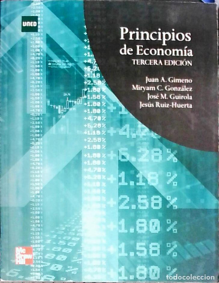 Libri di seconda mano: Principios de econom&iacute;a. 3&ordf; edici&oacute;n - GIMENO, Juan A. y OTROS: