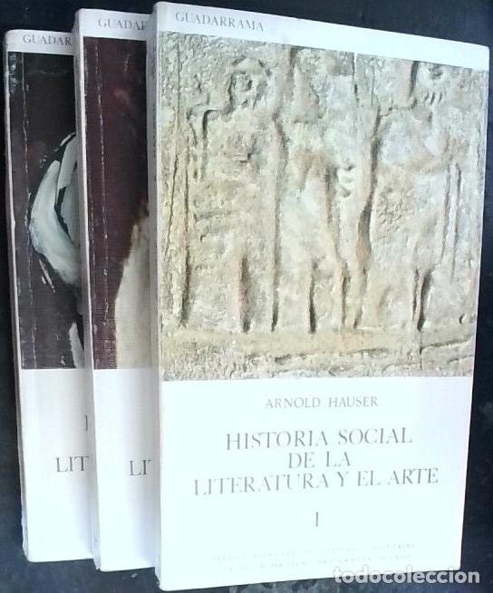 books: Historia social de la literatura y el arte. 3 tomodq - Hauser, Arnold: