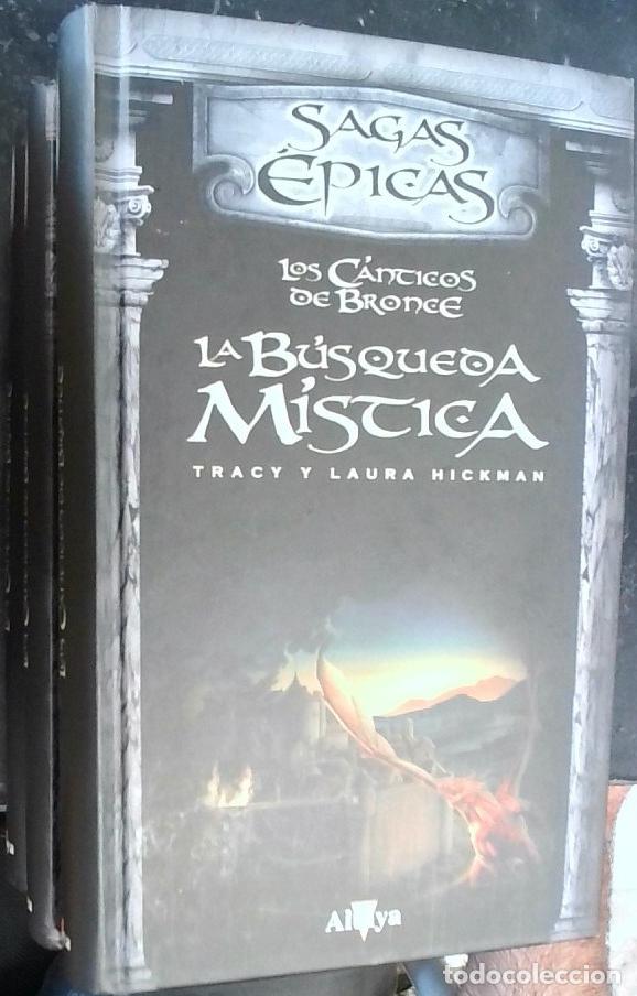 Libros: Los c&aacute;nticos de bronce. 3 tomos. 1, El guerrero m&iacute;stico. 2, La b&uacute;squeda m&iacute;stica. 3, El imperio M&iacute;sti