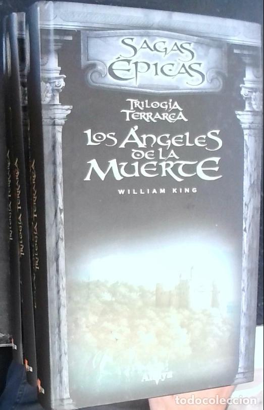 B&uuml;cher: Trilog&iacute;a Terrarca. 3 tomos. 1, Los Angeles de la muerte. 2, La torre de las serpientes. 3, El asesin