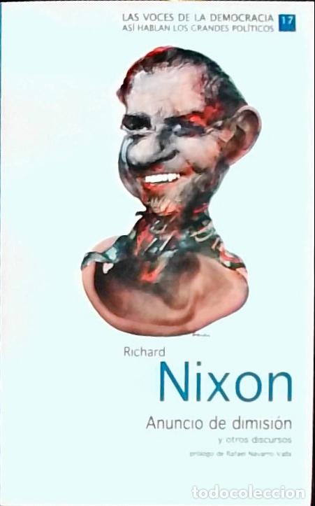 Libros: Anuncio de dimisi&oacute;n y otros discursos - Nixon, Richard: - Foto 1