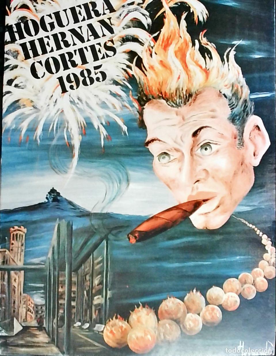 Libros: Hoguera Hern&aacute;n Cort&eacute;s 1985 - PROGRAMA: - Foto 1