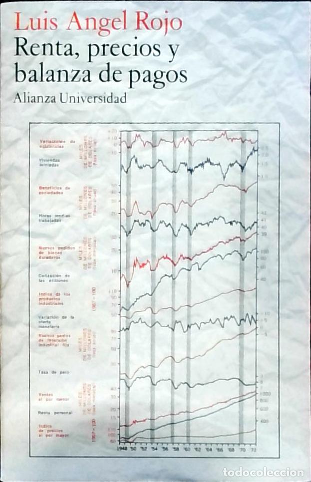 Libri di seconda mano: Renta, precios y balanza de pagos - Rojo Duque, Luis &Aacute;ngel: