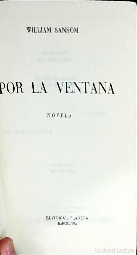 Libri di seconda mano: Por la ventana - Sansom, William: