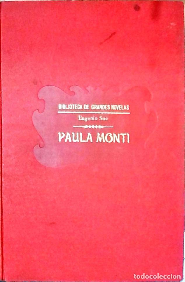 books: Paula Monti o El palacio de Lambert (historia contempor&aacute;nea) - Sue, Eugenio: