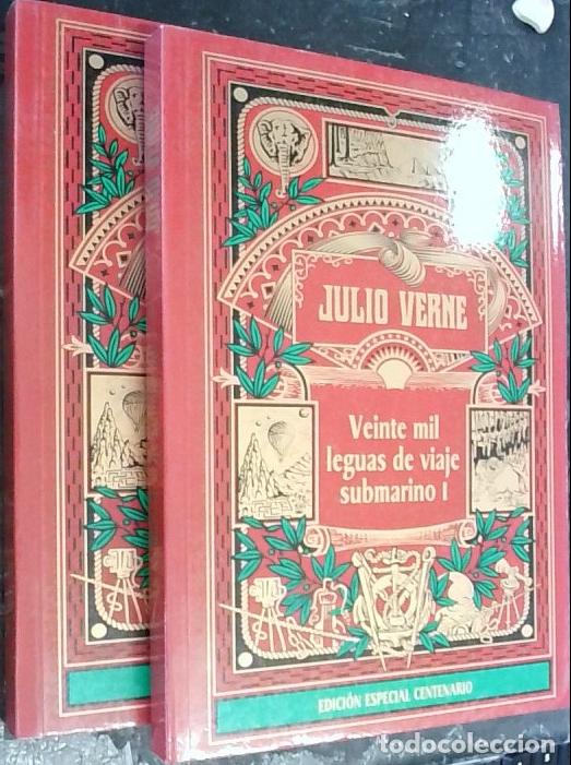 B&uuml;cher: Veinte mil leguas de viaje submarino. 2 tomos - Verne, Julio: