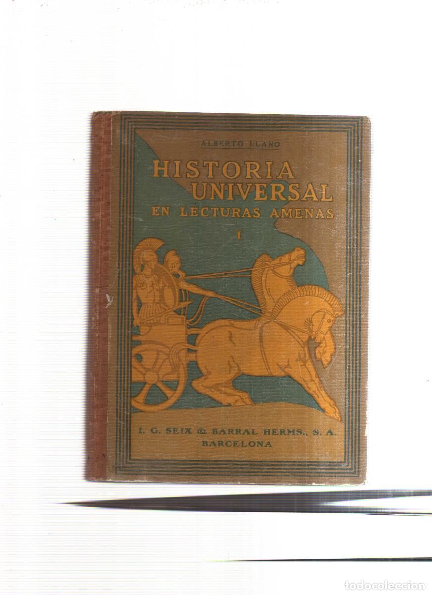 Libros: HISTORIA UNIVERSALEN LECTURAS AMENAS TRES TOMOS