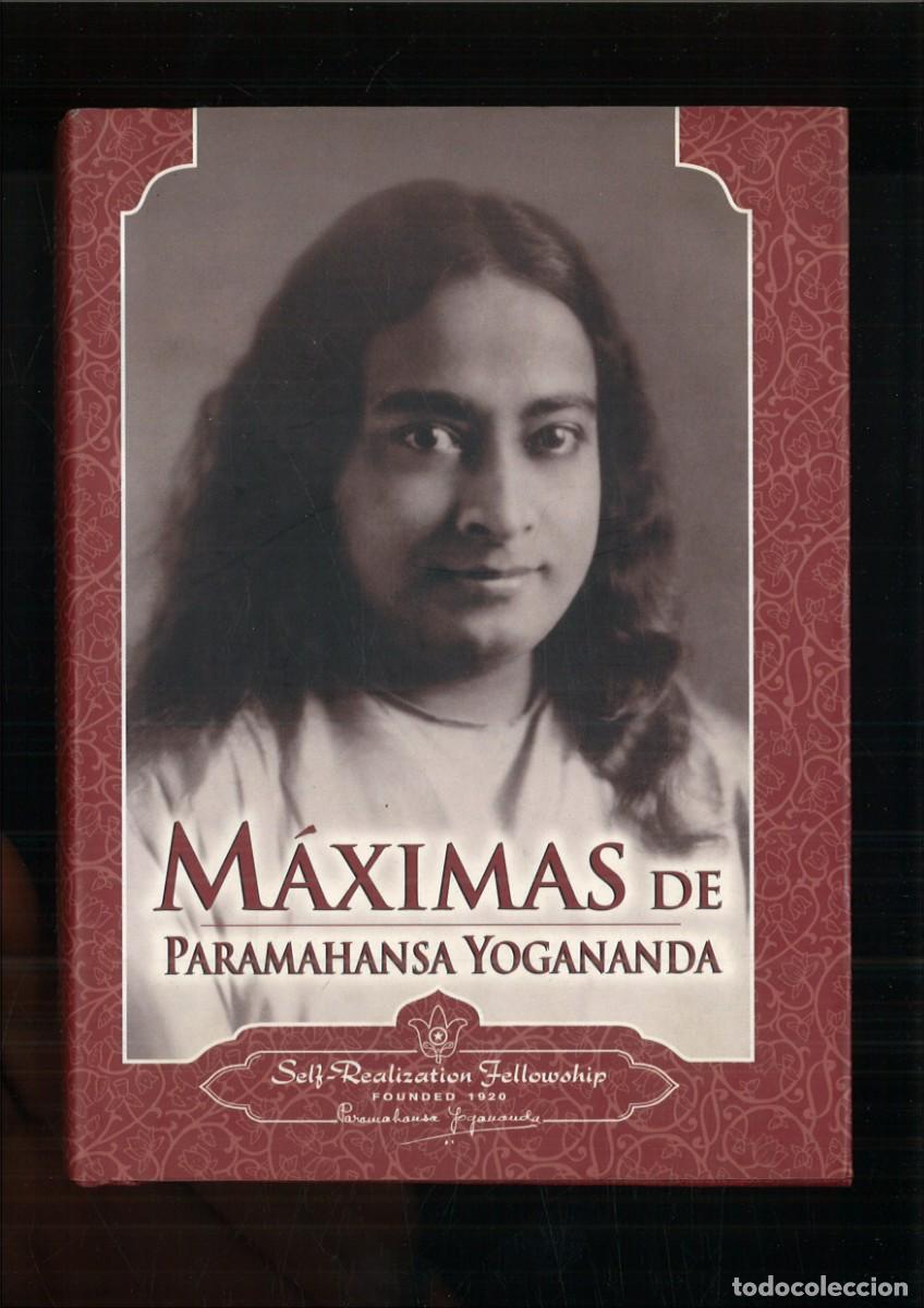 Libros: MAXIMAS DE PARAMAHANSA YOGANADA.