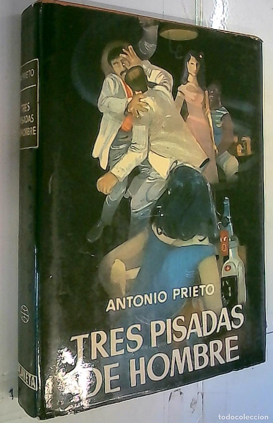Libros: Tres pisadas de hombre - Prieto, Antonio: - Foto 1