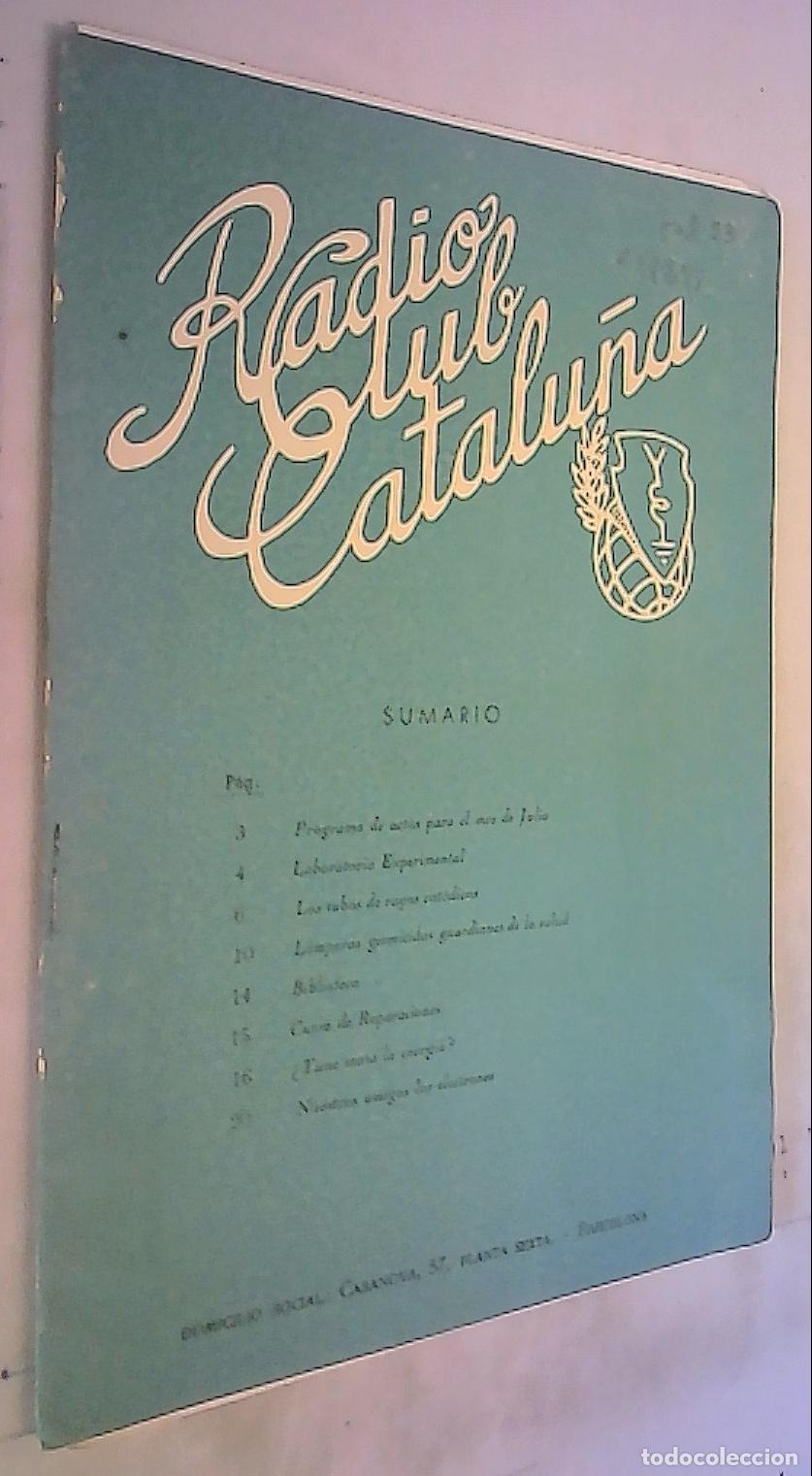Livres: Radio Club Catalu&ntilde;a Julio 1953 - REVISTA: