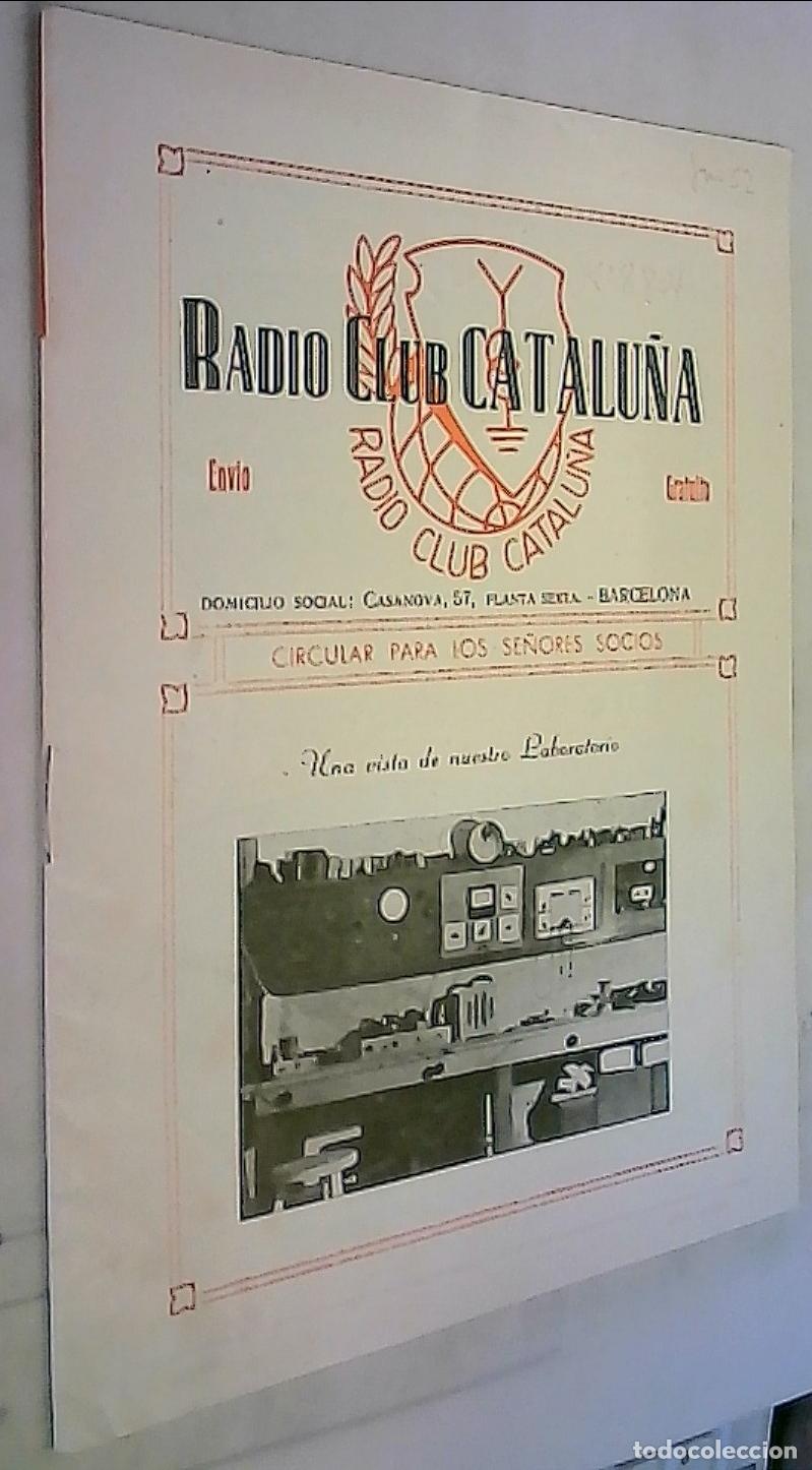 Livres: Radio Club Catalu&ntilde;a Junio 1952 - REVISTA: