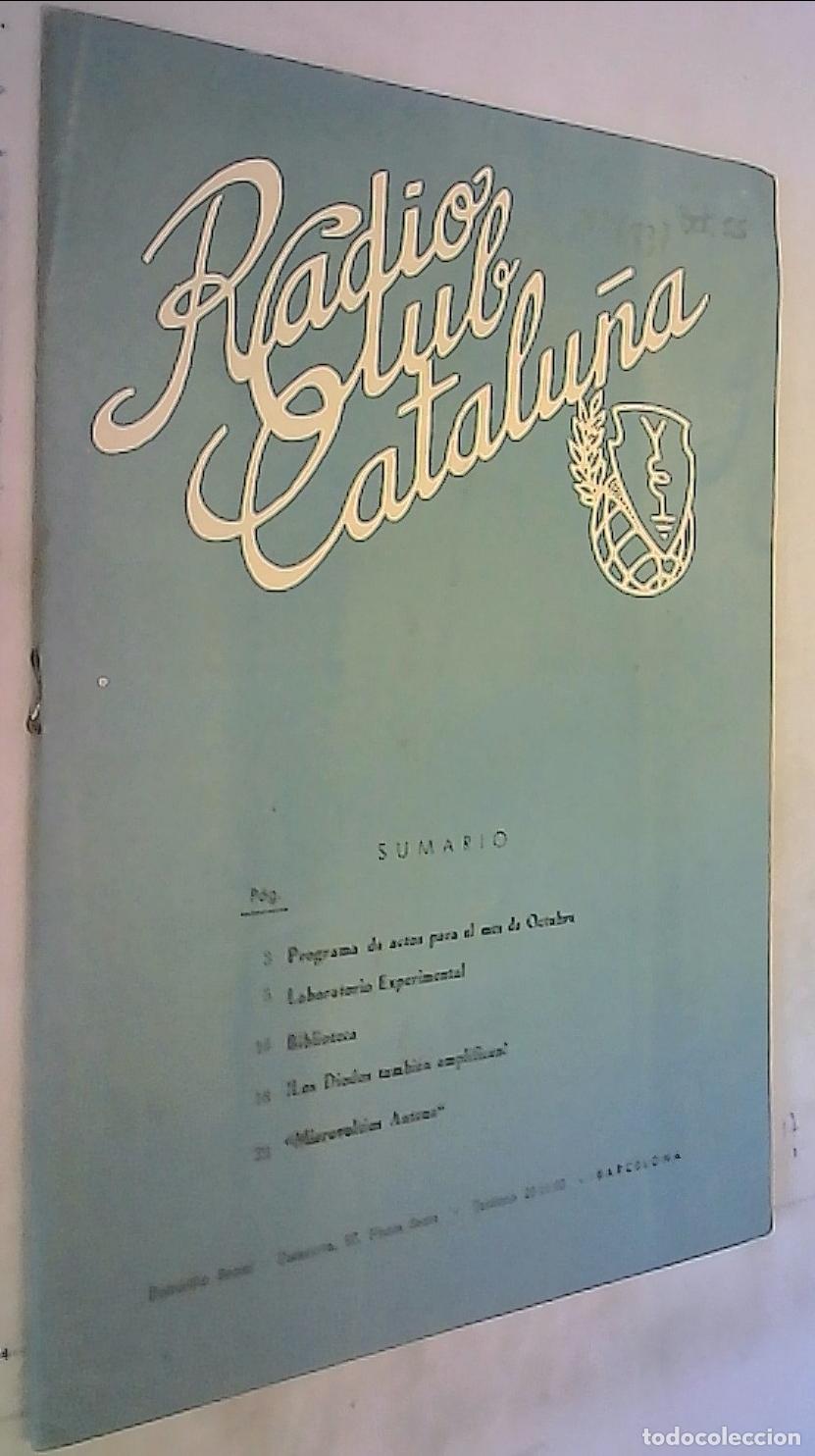 Livres: Radio Club Catalu&ntilde;a Octubre 1955 - REVISTA: