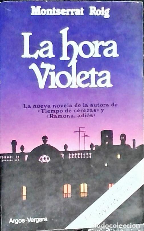 Libros: La hora violeta - Roig, Montserrat: - Foto 1