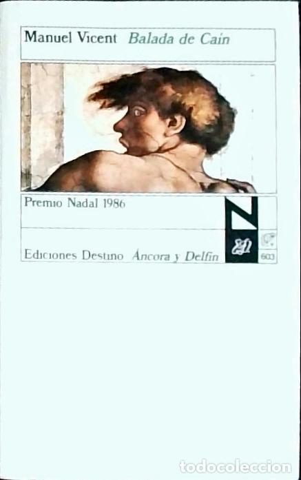 Libros: Balada de Ca&iacute;n - Vicent, Manuel: - Foto 1