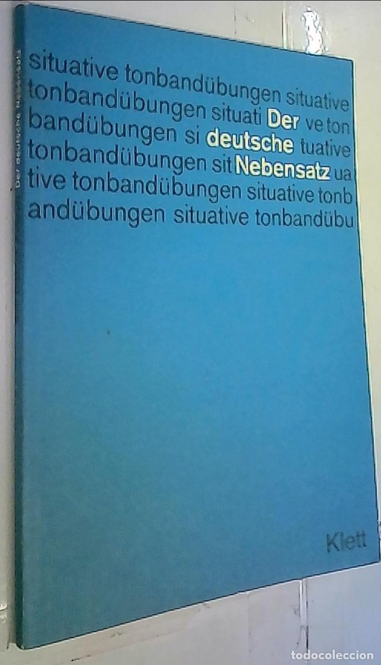 books: Der deutsche Nebensatz. Situative Tonbandubungen von? - Zielinski, Wolf Dietrich: