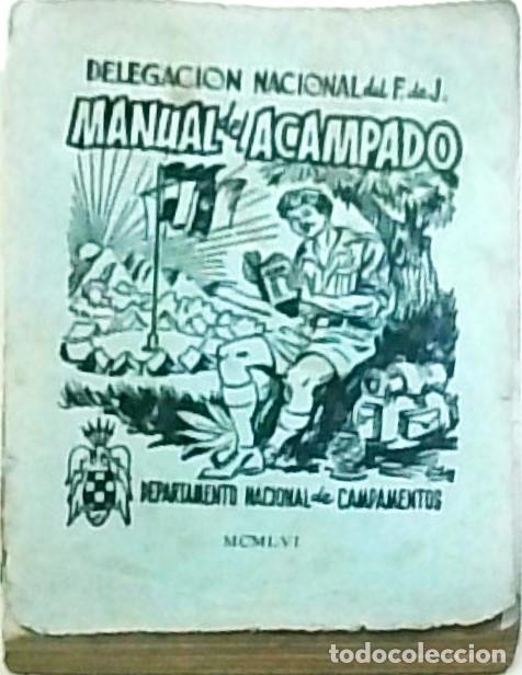 Libros: Manual del acampado. Departamento Nacional de Campamentos - AA.VV.: - Foto 1