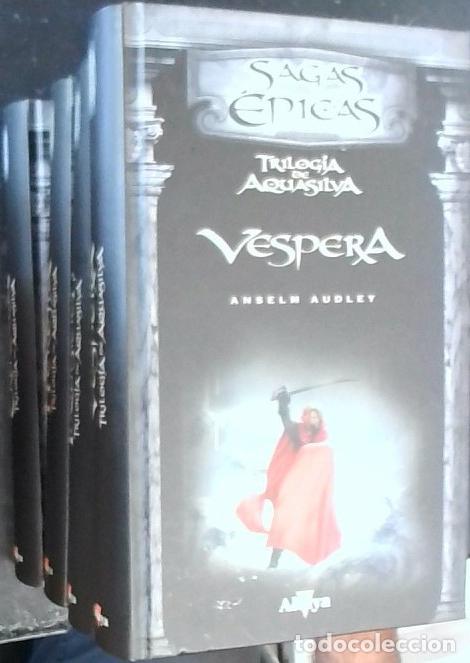B&uuml;cher: Trilog&iacute;a de Augasilva. 4 tomos. 1, Herej&iacute;a. 2, Inquisici&oacute;n. 3, Cruzada. 4, Vespera. Sagas Epicas - A