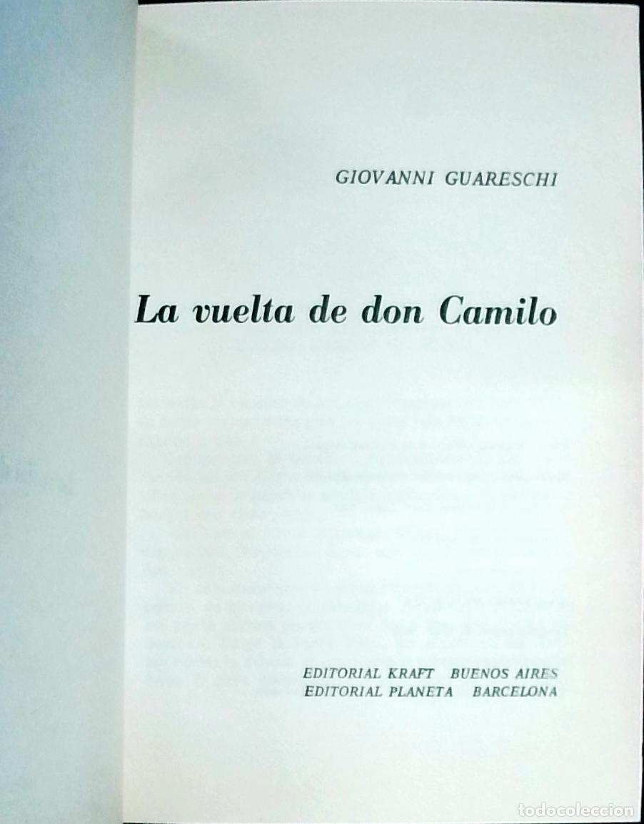 Libros: La vuelta de Don Camilo - Guareschi, Giovanni: - Foto 1