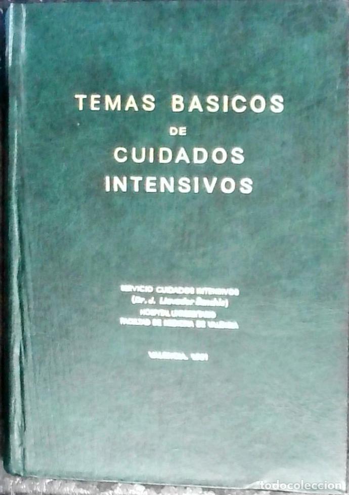 Livros em segunda m&atilde;o: Temas b&aacute;sicos de cuidados intensivos: Hospital Universitario Facultad de Medicina de Valencia - Llav