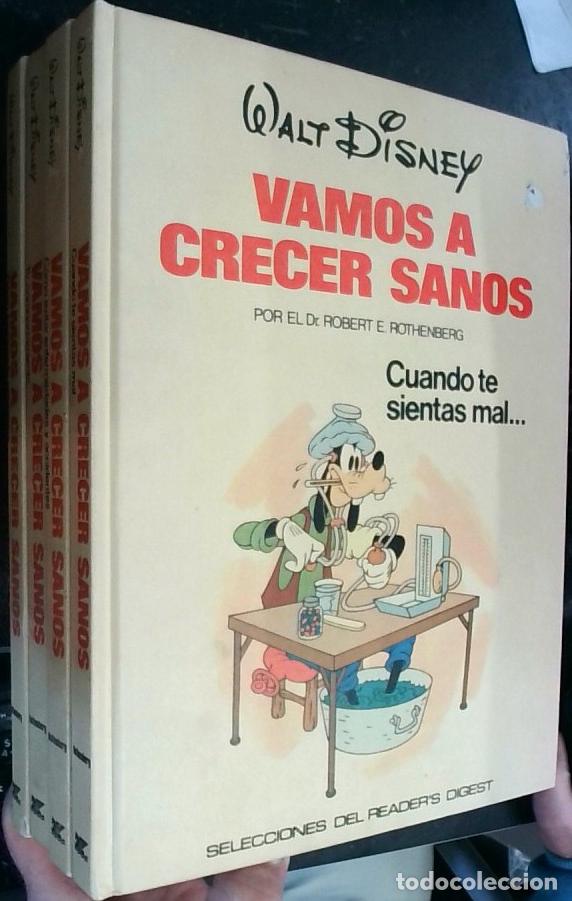 B&uuml;cher: Walt Disney. Vamos a crecer sanos. 4 tomos. 1: Cuando te sientas mal&hellip; 2: C&oacute;mo evitar enfermedades y