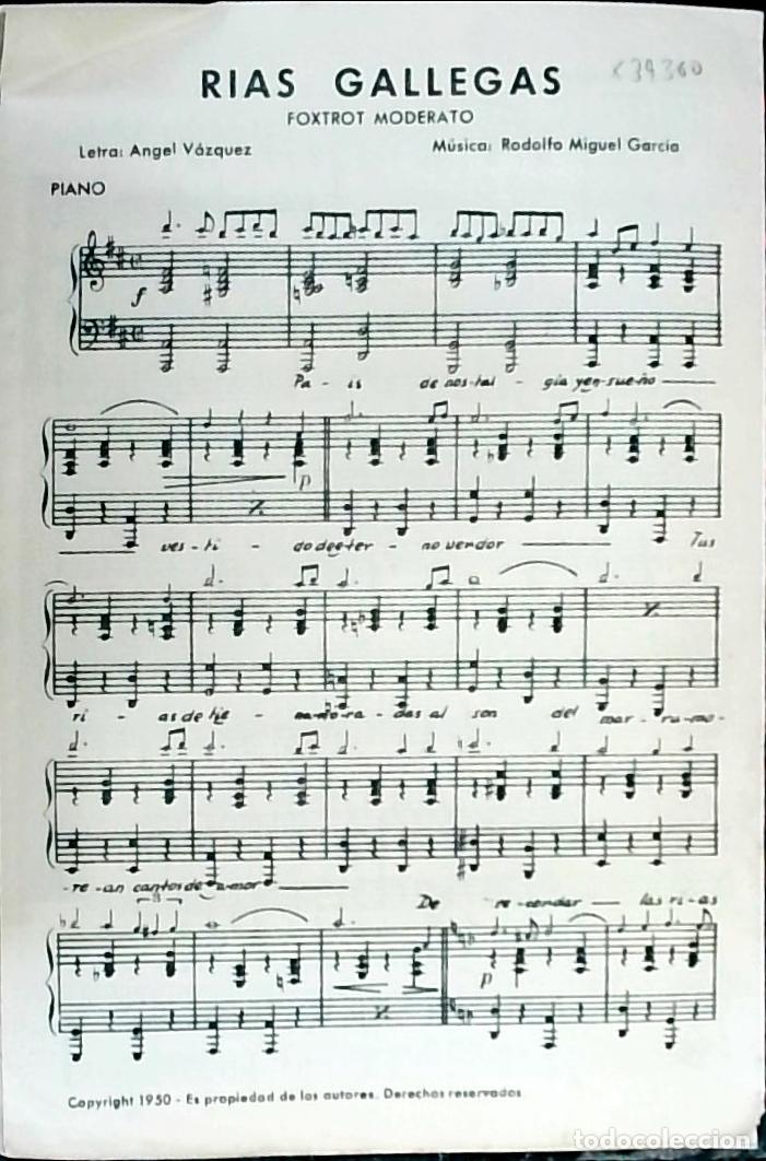B&uuml;cher: Alegre frenes&iacute;: foxtrot medio tiempo, piano. R&iacute;as gallegas: foxtrot moderato, piano - V&aacute;zquez, Angel