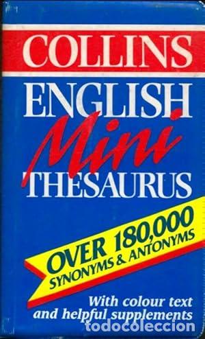 Libros: Collins English Mini Thesaurus
