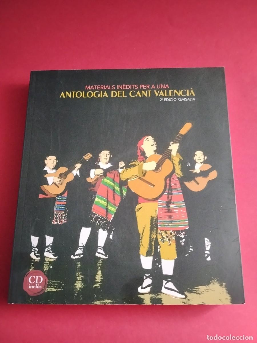 Libros: Materials inedits per a una ANTOLOG&Iacute;A DEL CANT VALENCI&Agrave; + CD - Manuel Marzal Barber&agrave;