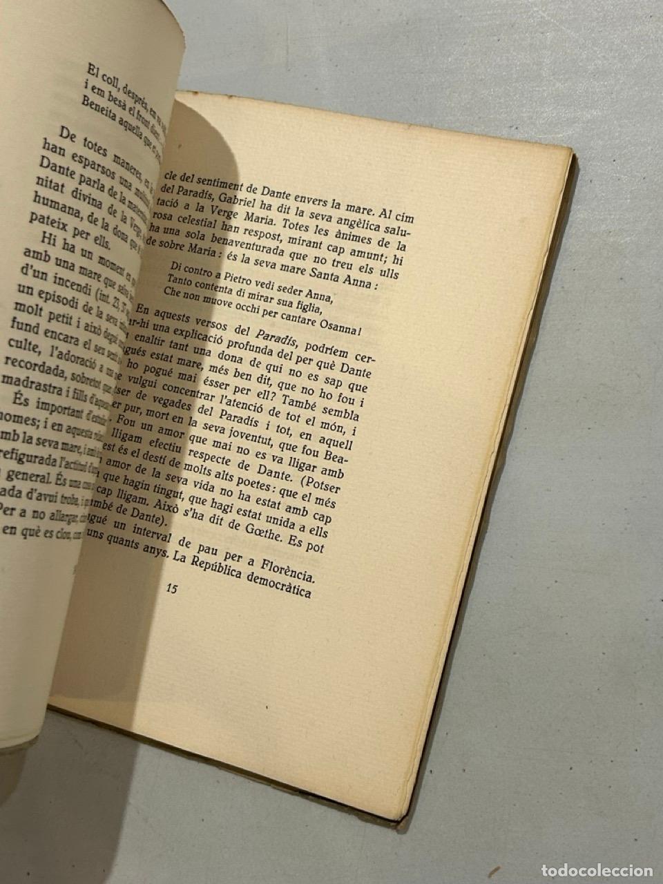 Libros: Carles Riba - Dante i La dona - Foto 2