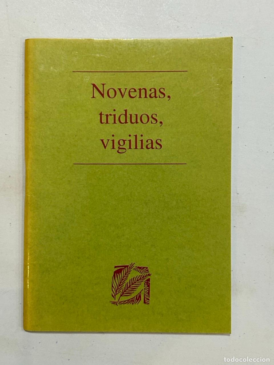 Libros: Novenas, triduos, vigilias