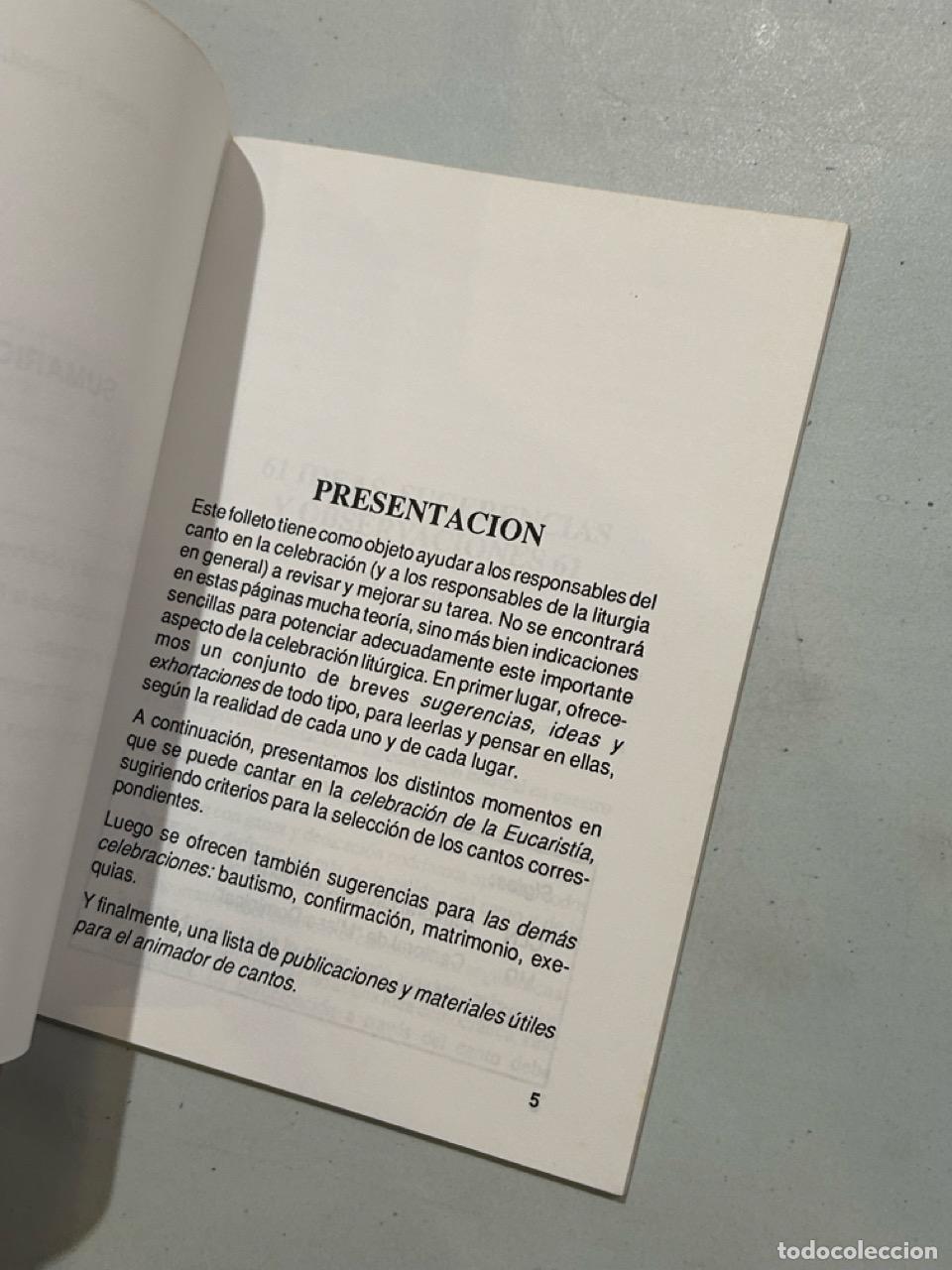 Libros: C&oacute;mo escoger y dirigir los cantos - Foto 2