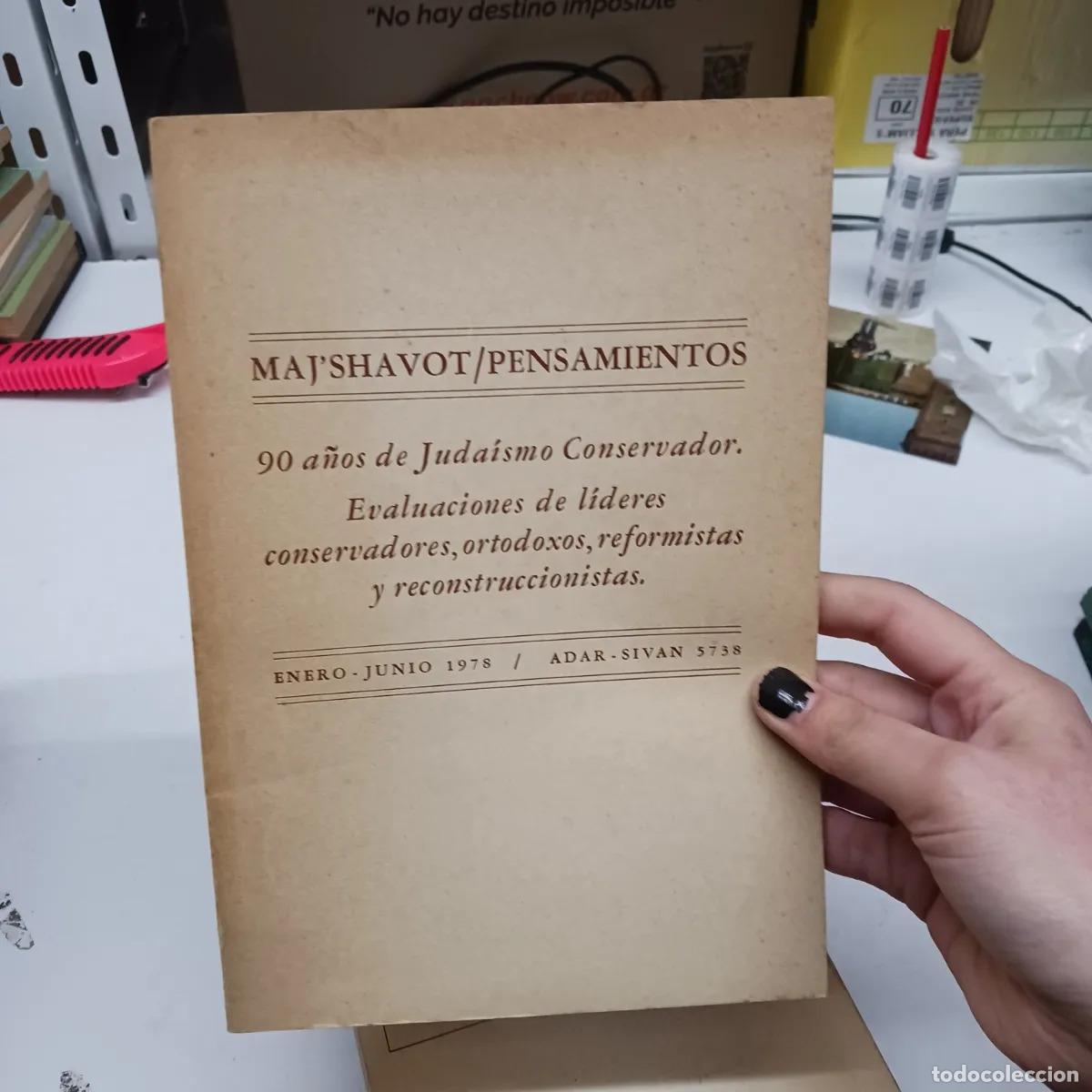 Libri di seconda mano: Pensamientos - Maj'shavot