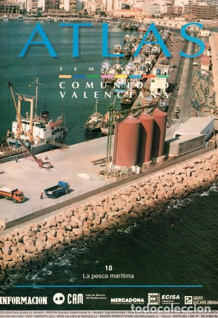 Libros: ATLAS TEMATICO. COMUNIDAD VALENCIANA 18 (LA PESCA MAR&Iacute;TIMA) - PONCE HERRERO, GABINO Y JU&Aacute;REZ S&Aacute;NCHEZ