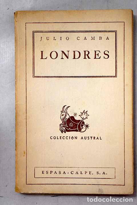 Libros: Londres: Camba, Julio.- Camba, Julio
