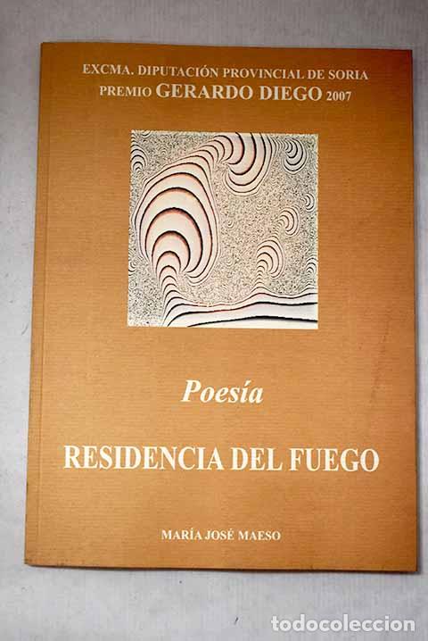 Libros: Residencia del fuego.- Maeso, Mar&iacute;a Jos&eacute;