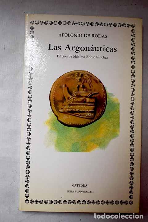 books: Las argon&aacute;uticas: Apolonio de Rodas.- Apolonio de Rodas