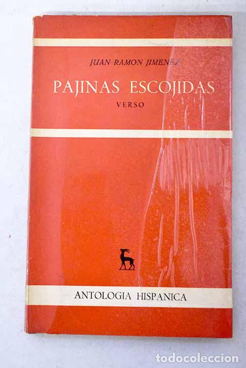 Libros: P&aacute;jinas escojidas: Prosa.- Jim&eacute;nez, Juan Ram&oacute;n