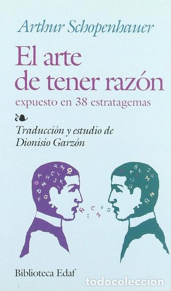 B&uuml;cher: El arte de tener raz&oacute;n- 9788441400665