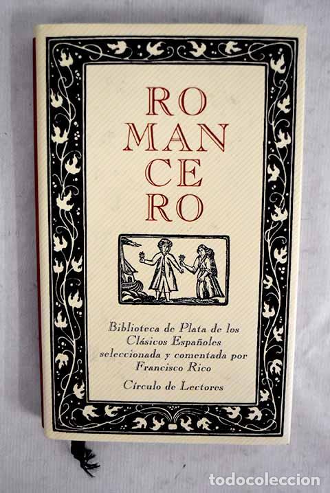 B&uuml;cher: El romancero: : C&iacute;rculo de Lectores.