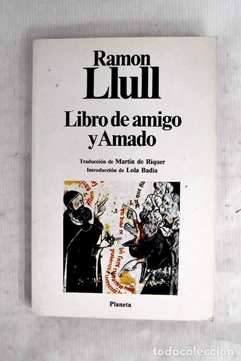 books: Libro de amigo y amado.- LLull, Ram&oacute;n