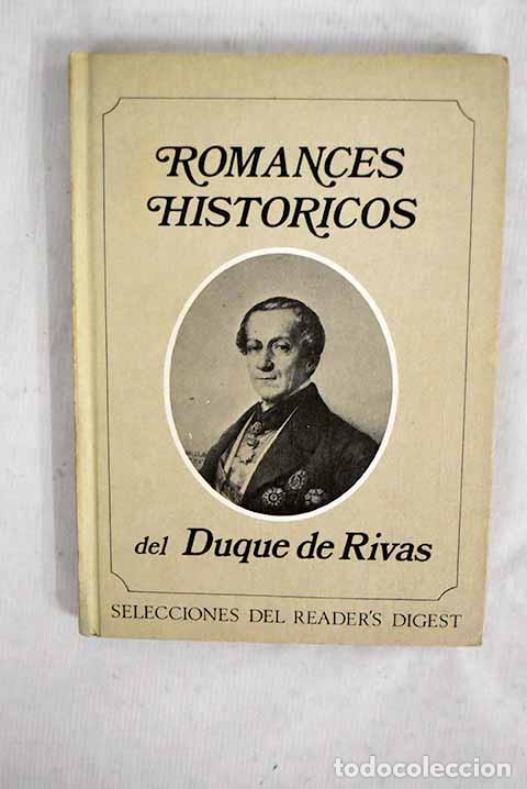 books: Romances hist&oacute;ricos: Duque de Rivas.- Duque de Rivas