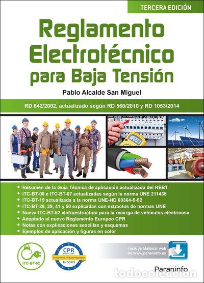Libros: Reglamento electrot&eacute;cnico para Baja Tensi&oacute;n- 9788428340427