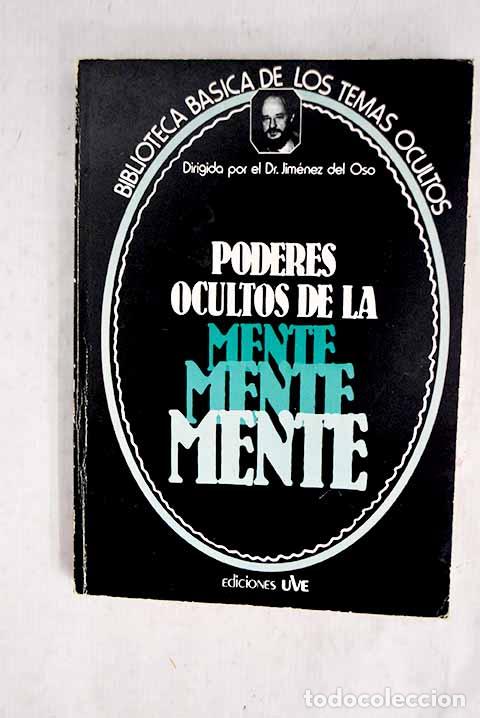 Libros: Poderes ocultos de la mente.- Jim&eacute;nez Visedo, Antonio